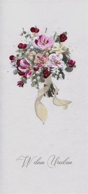 Karnet Urodziny DL U23 - Bukiet. Wydawca: MAK. SmakLiter.pl Opakowanie Karnet Urodziny DL U23 - Bukiet