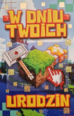 Opakowanie Karnet urodziny dla gracza