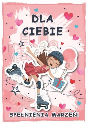 Opakowanie Karnet urodziny dziewczynka