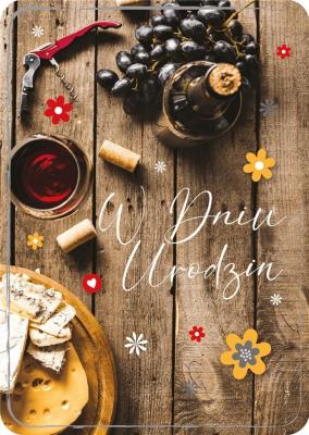 Opakowanie Karnet Urodziny GM