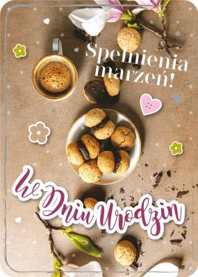 Opakowanie Karnet Urodziny GM