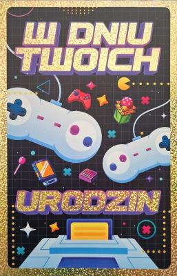 Opakowanie Karnet Urodziny gracza