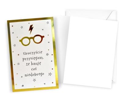 Opakowanie Karnet urodziny Harry Potter