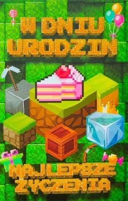 Opakowanie Karnet Urodziny młodzieżowe 2K