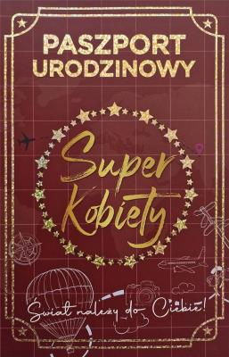 Opakowanie Karnet Urodziny Nowy paszport damskie