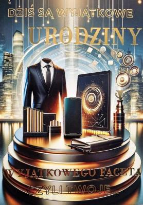 Opakowanie Karnet Urodziny Smartphone 3K