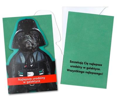 Opakowanie Karnet Urodziny Star Wars
