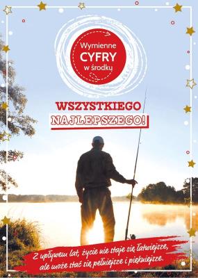 Opakowanie Karnet Urodziny wymienne cyfry