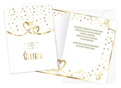 Opakowanie Karnet V-043 Ślub