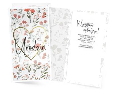 Opakowanie Karnet W dniu urodzin