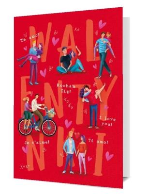 Opakowanie Karnet Walentynki