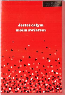 Opakowanie Karnet Walentynki
