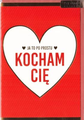 Opakowanie Karnet Walentynki