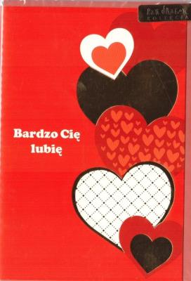 Opakowanie Karnet Walentynki