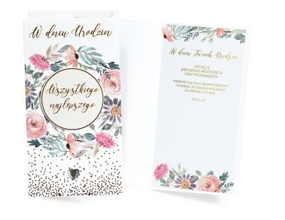 Opakowanie Karnet Wszystkiego najlepszego