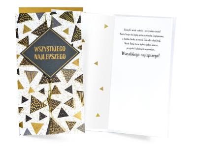 Opakowanie Karnet Wszystkiego najlepszego
