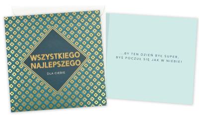 Okładka książki Karnet Wszytskiego najlepszego (męskie)