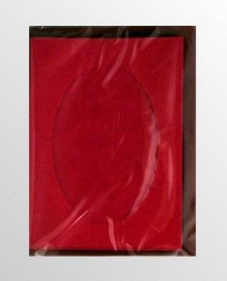 Opakowanie Karta passepartout + koperta bordowa 5szt