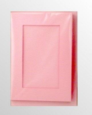 Opakowanie Karta passepartout + koperta jasnoróżowa 5szt