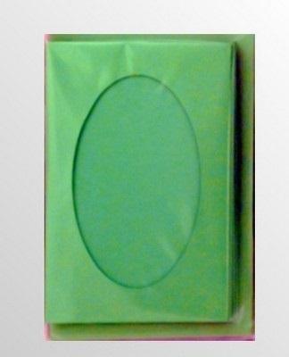 Opakowanie Karta passepartout + koperta jasnozielona 5szt