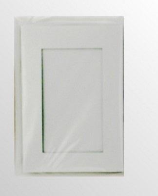 Opakowanie Karta passepartout + koperta srebrna 5szt