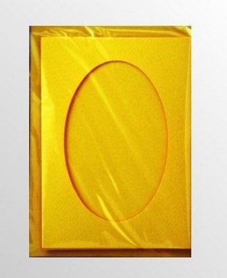 Opakowanie Karta passepartout + koperta żólta 5szt