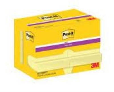 Karteczki samoprzylepne 47,6x47,6mm 12x90K żółte. Wydawca: Post-It. SmakLiter.pl Opakowanie Karteczki samoprzylepne 47,6x47,6mm 12x90K żółte