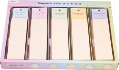 Opakowanie Karteczki samoprzylepne 50K 50x160mm mix M&G