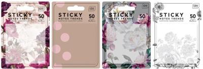 Opakowanie Karteczki samoprzylepne 75x75mm 50K Trends mix