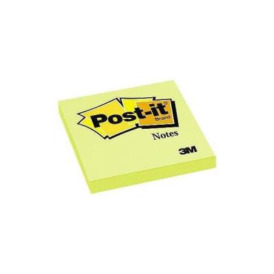 Karteczki samoprzylepne 76x76mm żółte. Wydawca: Post-It. SmakLiter.pl Opakowanie Karteczki samoprzylepne 76x76mm żółte