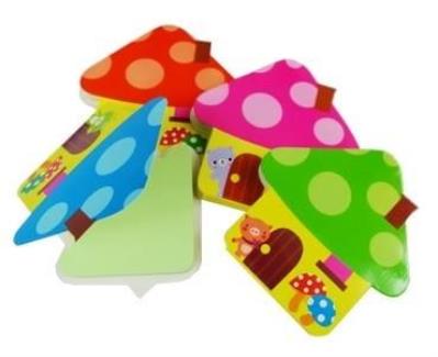 Opakowanie Karteczki samoprzylepne domek 76x76mm 100szt MIX