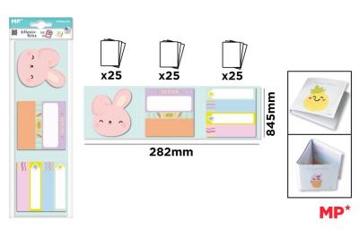 Opakowanie Karteczki samoprzylepne królik