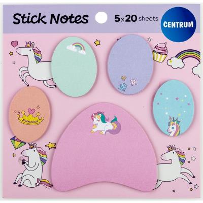 Opakowanie Karteczki samoprzylepne notesowe Unicorn