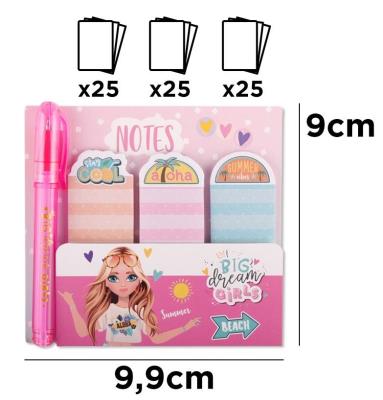 Karteczki samoprzylepne. Wydawca: MP Main Paper. SmakLiter.pl Opakowanie Karteczki samoprzylepne