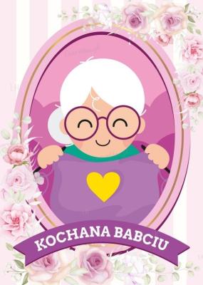 Opakowanie Kartka A6 - Kochana Babciu (5szt)