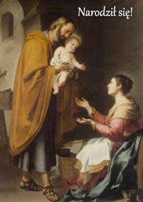 Opakowanie Kartka bożonarodzeniowa z reprodukcją