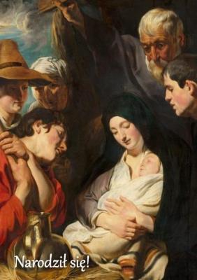 Opakowanie Kartka bożonarodzeniowa z reprodukcją