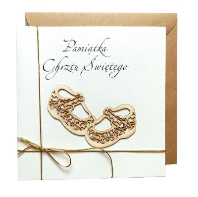 Opakowanie Kartka Chrzest Święty