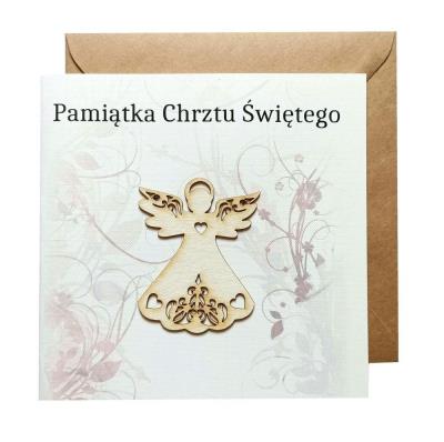 Okładka książki Kartka Chrzest Święty