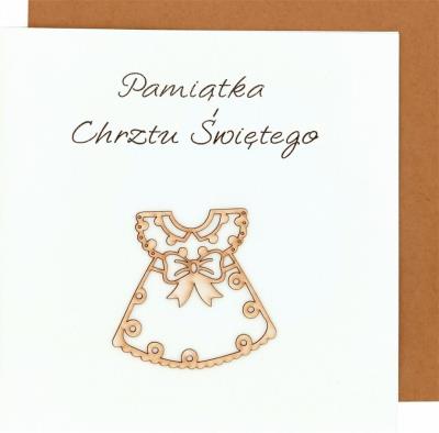 Okładka książki Kartka Chrzest Święty