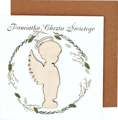 Okładka książki Kartka Chrzest Święty