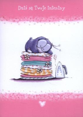 Okładka książki KARTKA DZIS SA TWOJE IMIENINY BBL016-RUSSELL