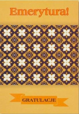 Opakowanie Kartka Emerytura V08