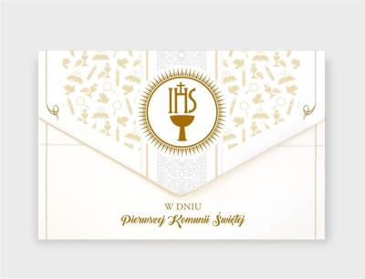 Opakowanie Kartka-koperta Komunia