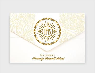 Opakowanie Kartka-koperta Komunia