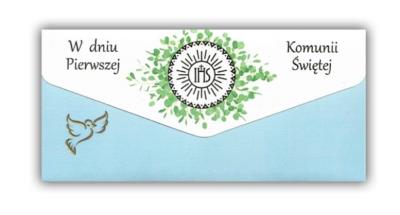 Opakowanie Kartka-koperta Komunia