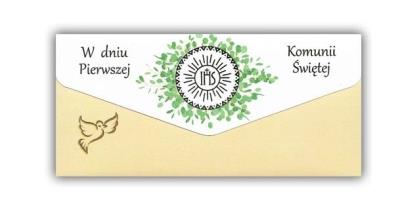 Opakowanie Kartka-koperta Komunia