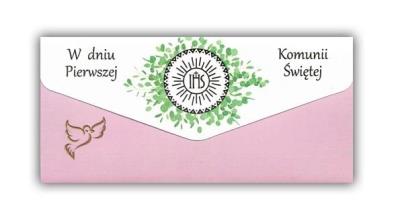 Opakowanie Kartka-koperta Komunia