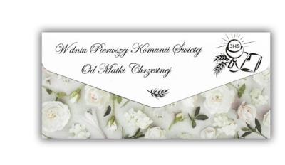 Opakowanie Kartka-koperta Komunia od Matki Chrzestnej