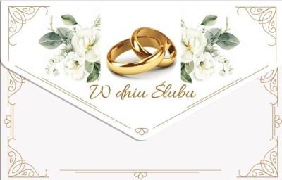 Opakowanie Kartka-koperta Ślub TS+09